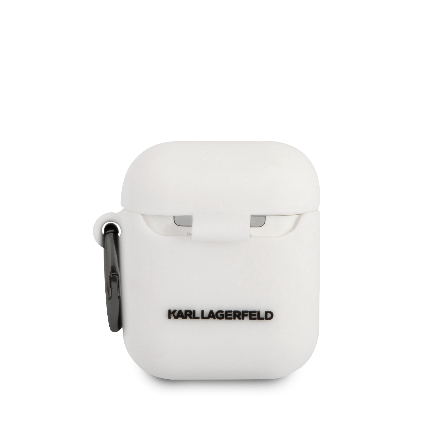 Foto 4 pulgar | Funda Karl Lagerfeld Silicón Para Airpods 1/2 - Blanco Original