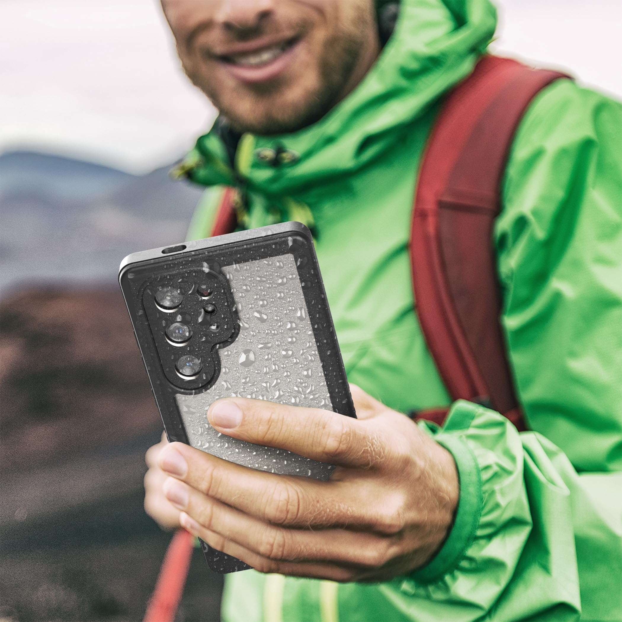 Foto 7 | Funda De Cinturón Impermeable Para Samsung Galaxy S24 Ultra - Venta Internacional.