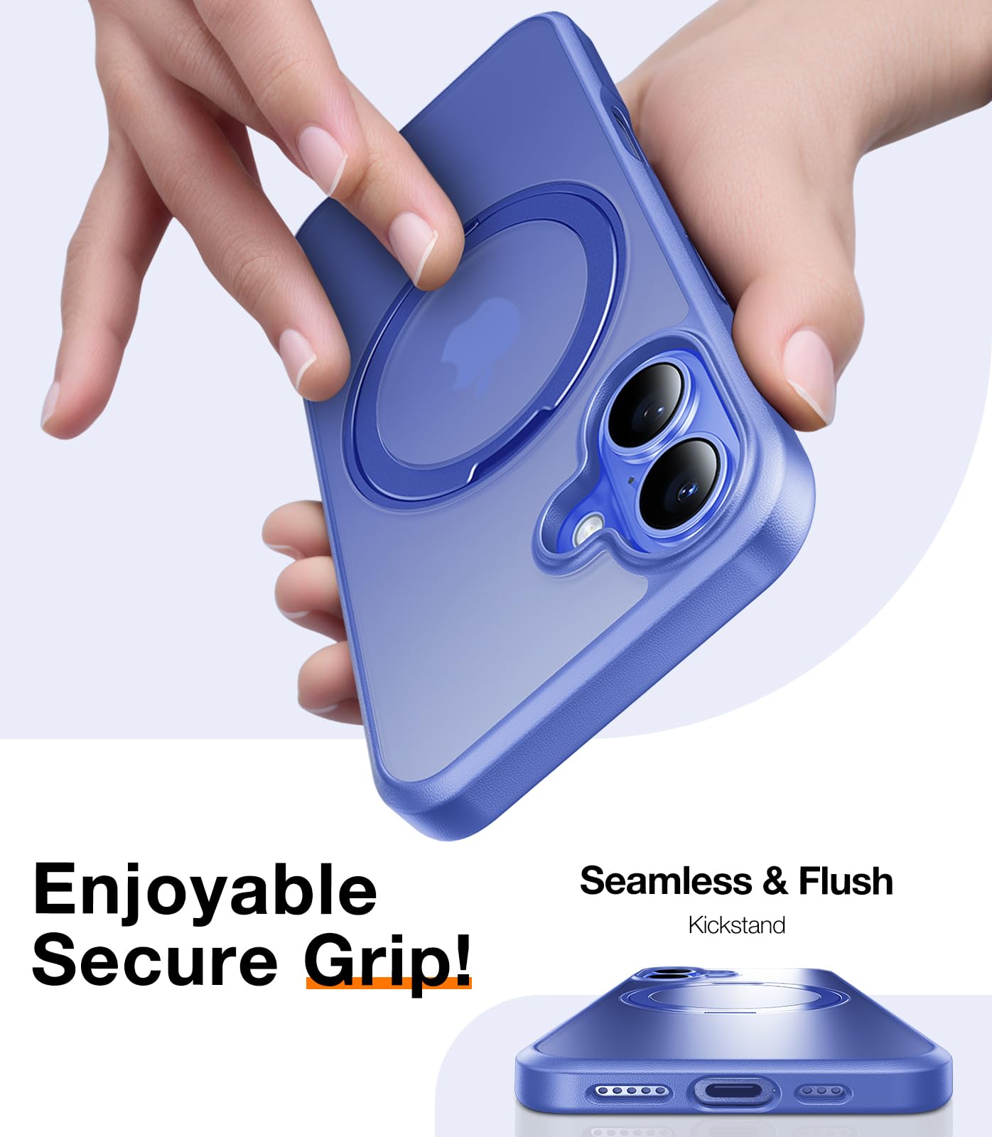 Foto 7 pulgar | Funda Para Teléfono Torras, Mejorada, Con Soporte Magnético Giratorio De 360° Para Iphone 16 - Venta Internacional.