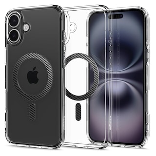Foto 1 | Funda Spigen Ultra Hybrid Magfit Para Iphone 16 Plus De Fibra De Carbono - Venta Internacional.