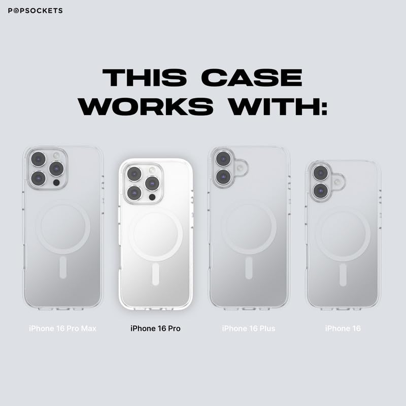 Foto 4 pulgar | Funda Para Teléfono Popsockets Iphone 16 Pro Nightshade Magsafe - Venta Internacional.