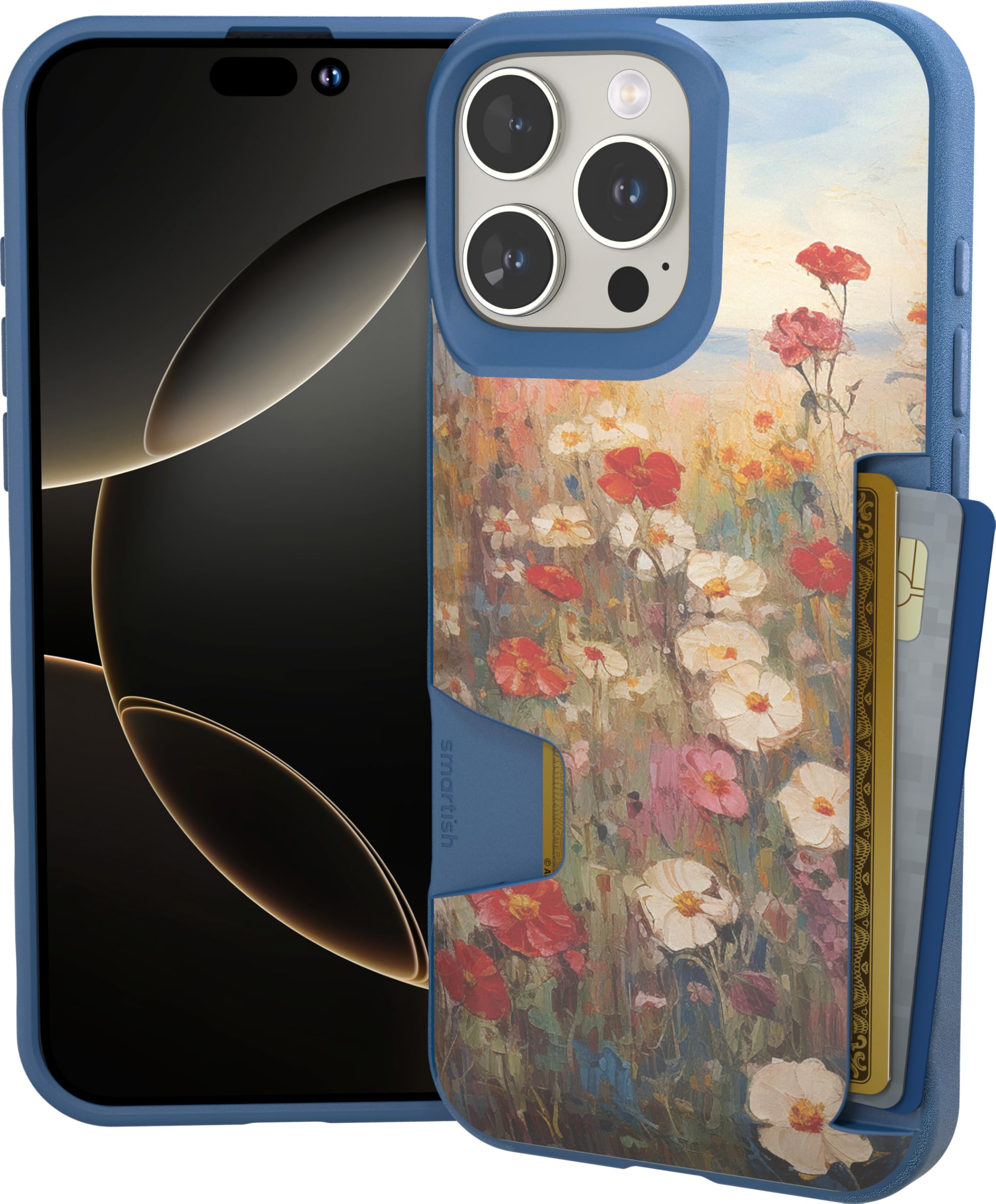 Foto 2 pulgar | Funda Tipo Cartera Smartish  Para Iphone 16 Pro Max Wallet Slayer, Vol. 1 - Venta Internacional.