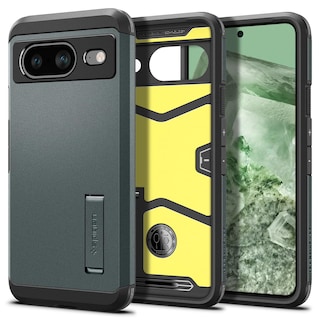 Foto 1 | Funda De Teléfono Spigen Tough Armor Para Pixel 8 (2023) Abyss Green - Venta Internacional.