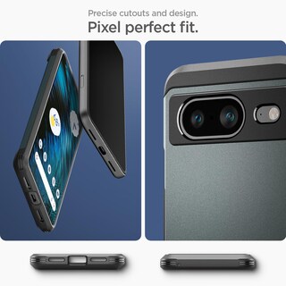 Foto 7 | Funda De Teléfono Spigen Tough Armor Para Pixel 8 (2023) Abyss Green - Venta Internacional.