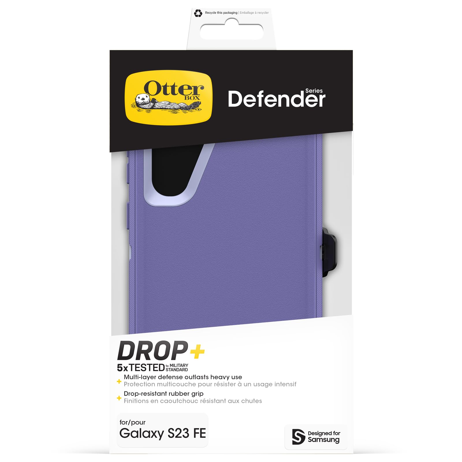 Foto 8 pulgar | Funda Otterbox Defender Series Para Samsung Galaxy S23 Fe - Venta Internacional.