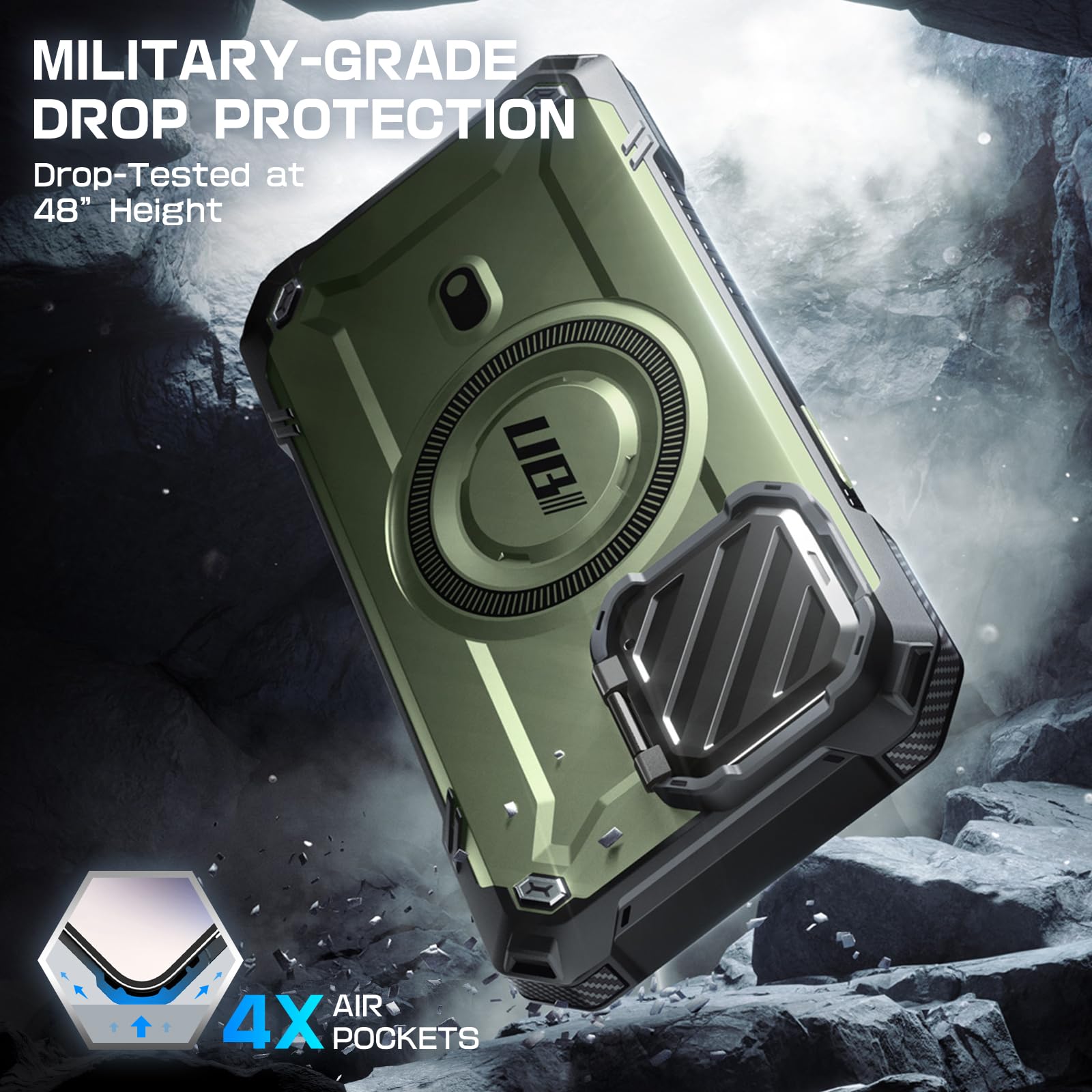 Foto 3 pulgar | Funda De Teléfono Supcase Para Iphone 15 Pro Max Con Funda De Cámara - Venta Internacional.