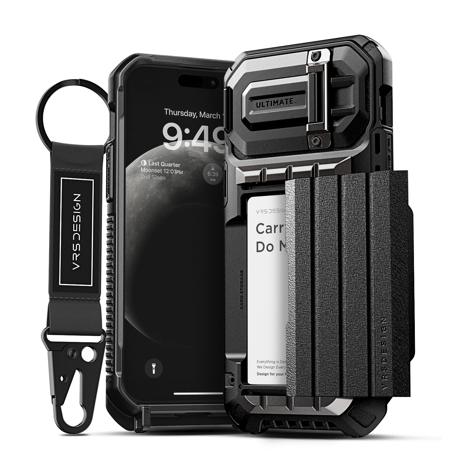 Funda Vrs Design Damda Glide Ultimate Para Iphone 15 Pro Max - Venta Internacional.