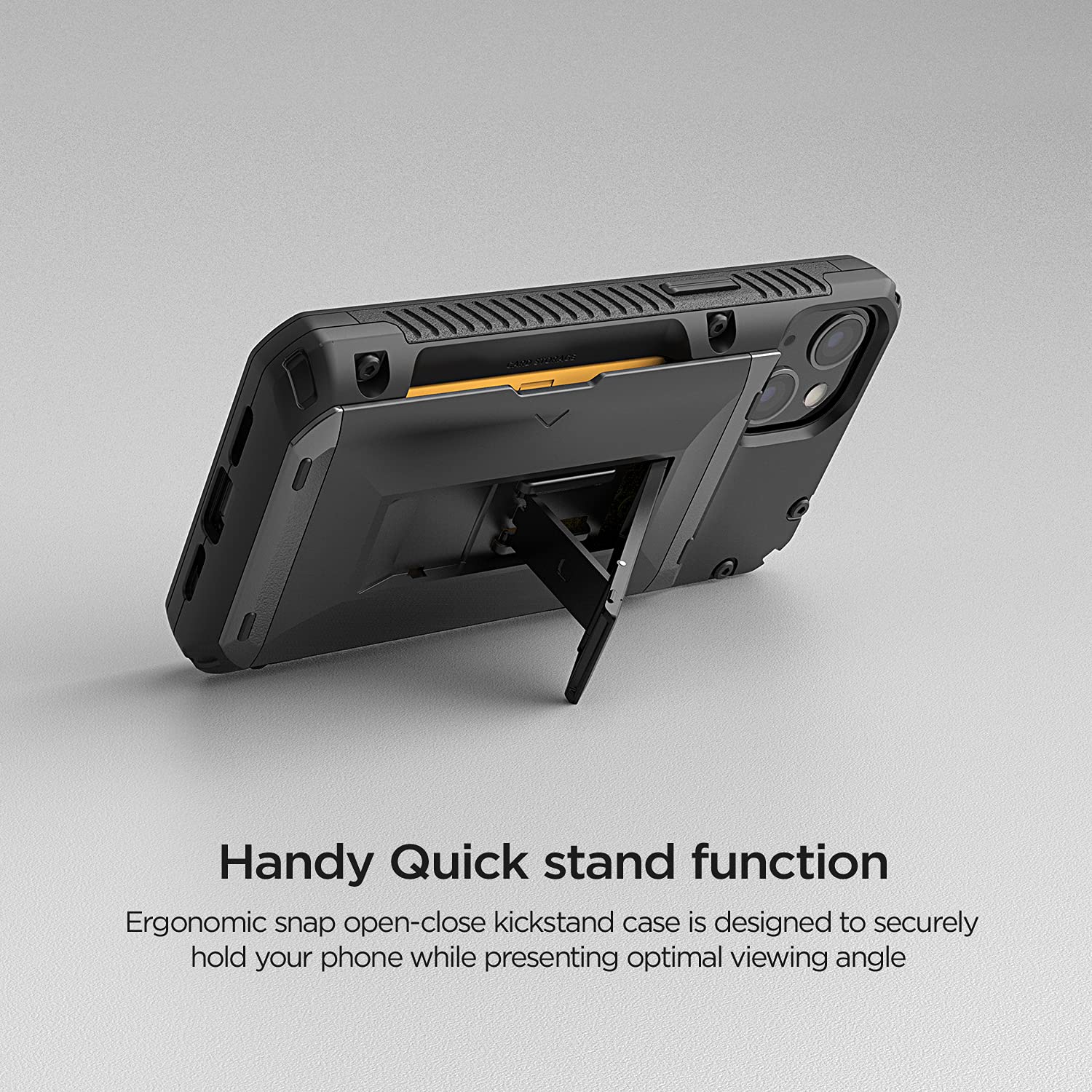 Foto 6 pulgar | Funda Vrs Design Damda Glide Hybrid Con Tarjetero Para Iphone 13 - Venta Internacional.