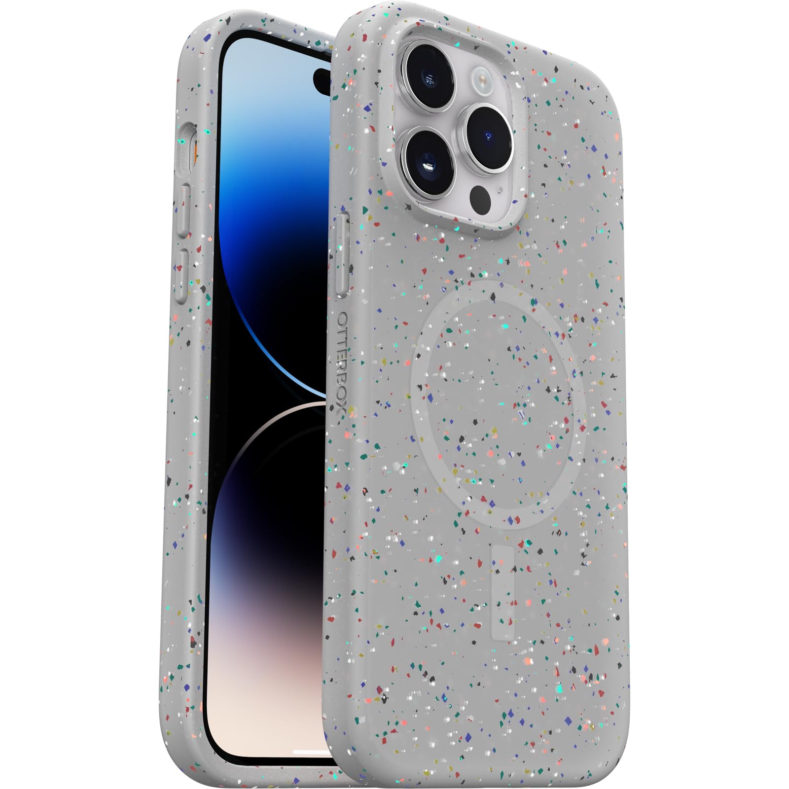 Funda Otterbox Para Iphone 14 Pro Max, Ducha Sostenible, Gris - Venta Internacional.