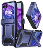Funda Poetic Spartan Para Motorola Moto Razr Plus 2024 Azul - Venta Internacional.