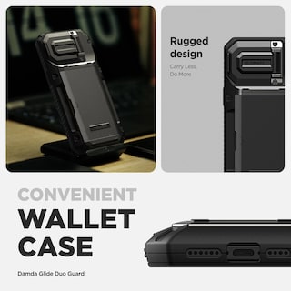 Foto 4 | Funda Para Teléfono Vrs Design Damda Glide Duoguard Para Iphone 13 Pro Max - Venta Internacional.