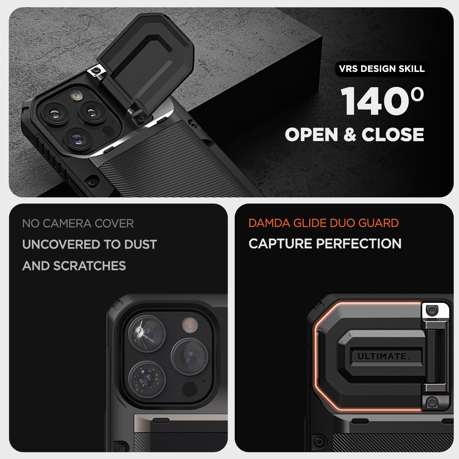 Foto 7 pulgar | Funda Para Teléfono Vrs Design Damda Glide Duoguard Para Iphone 13 Pro Max - Venta Internacional.