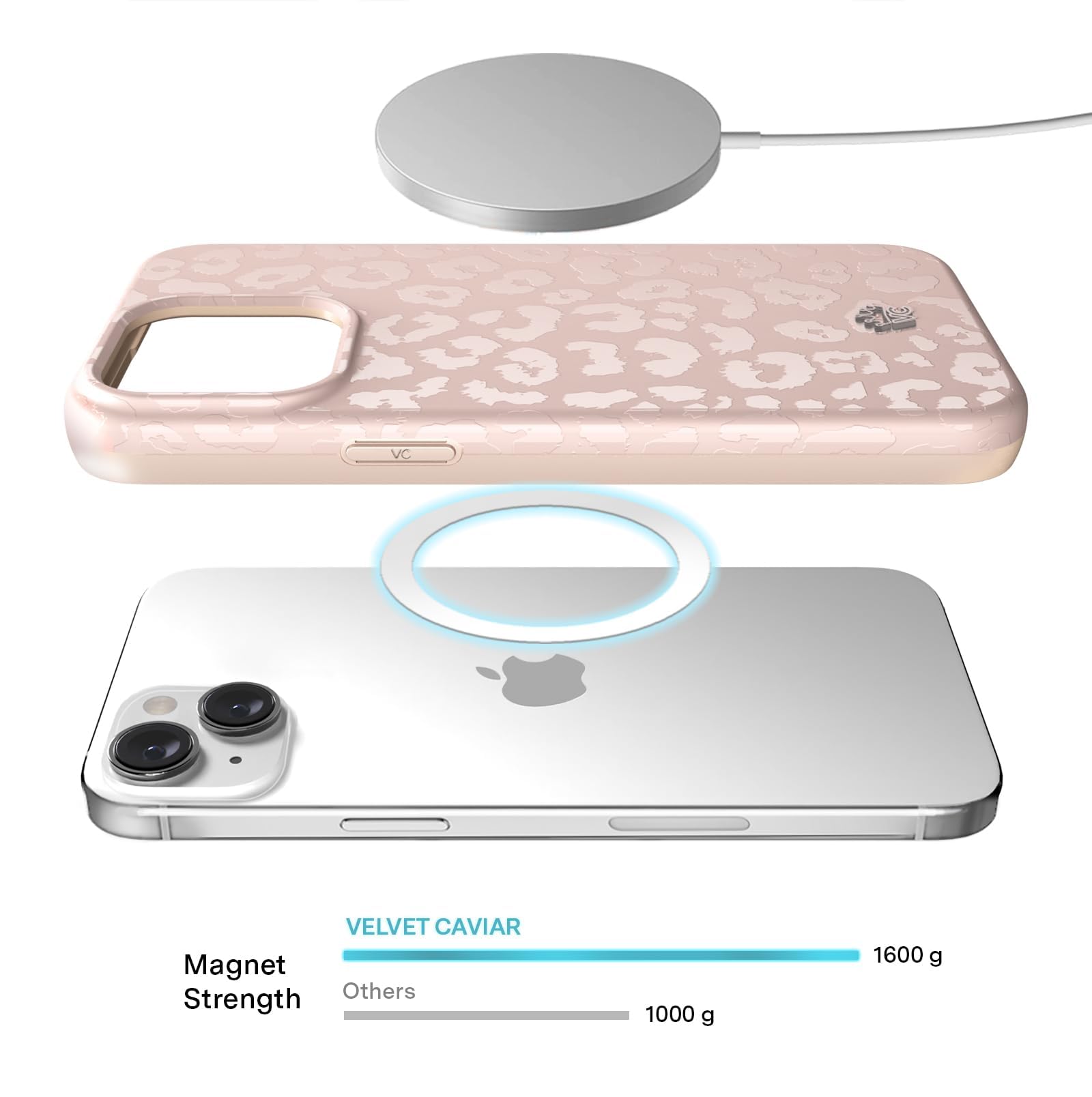 Foto 4 pulgar | Funda De Teléfono Velvet Caviar Compatible Con Magsafe Iphone 15 - Venta Internacional.
