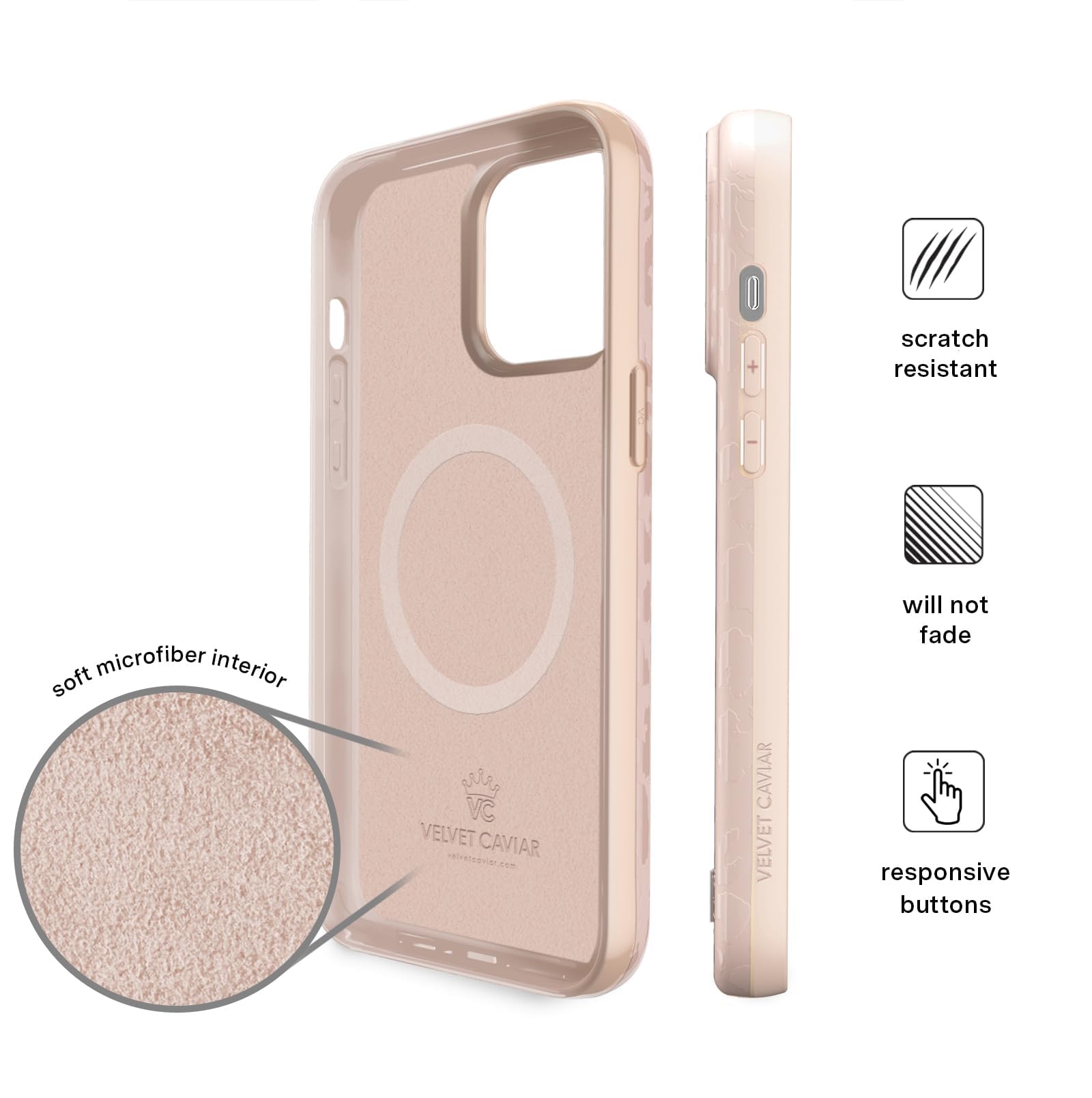 Foto 7 pulgar | Funda De Teléfono Velvet Caviar Compatible Con Magsafe Iphone 15 - Venta Internacional.