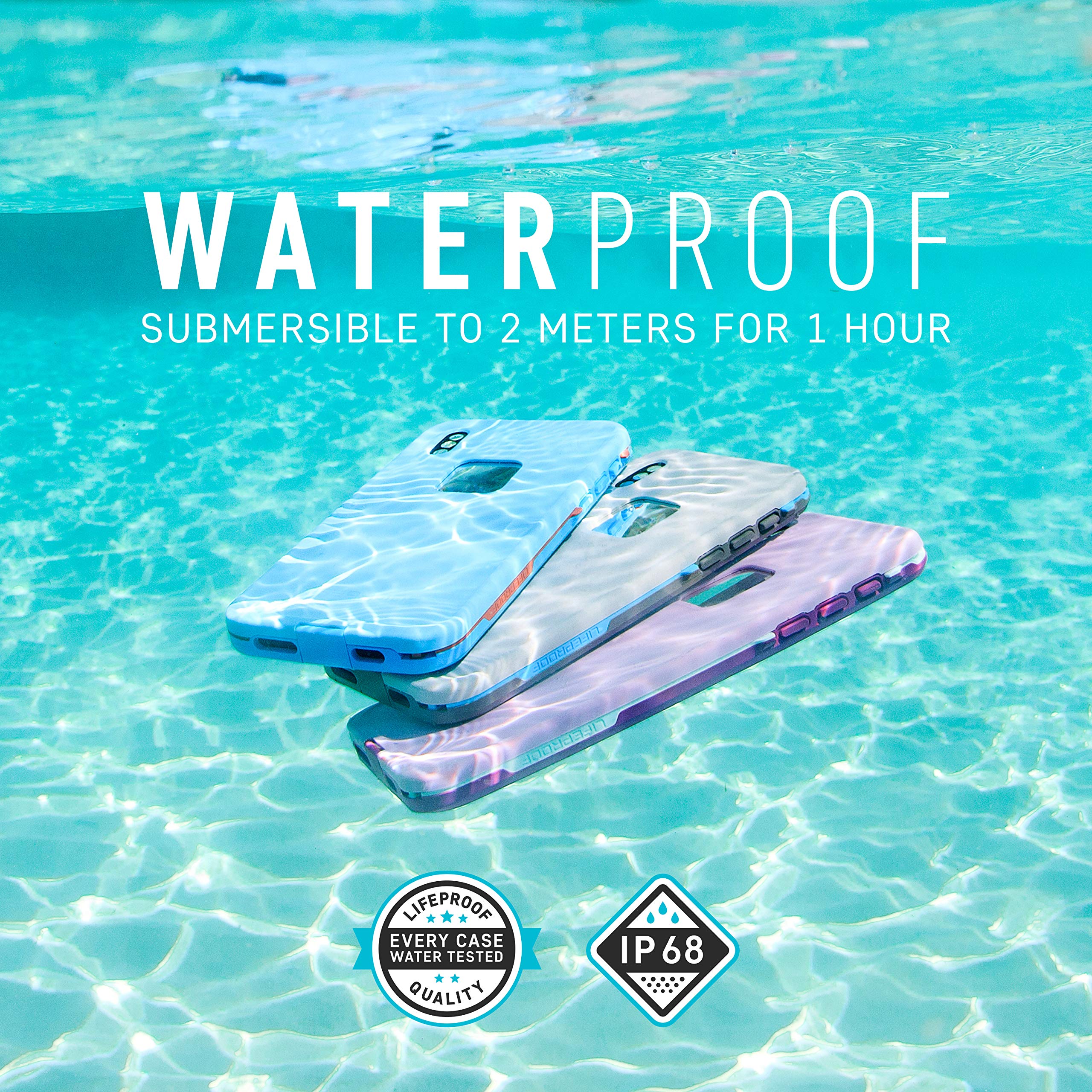 Foto 5 pulgar | Funda Lifeproof Para Iphone Xr, Serie Frē, Tiki, Resistente Al Agua Ip68 - Venta Internacional.