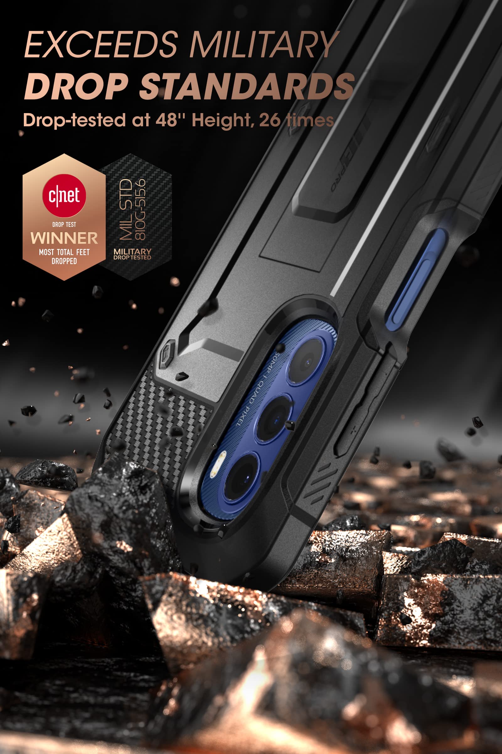 Foto 3 pulgar | Funda Para Teléfono Supcase Unicorn Beetle Pro Moto G Stylus 5g - Venta Internacional.