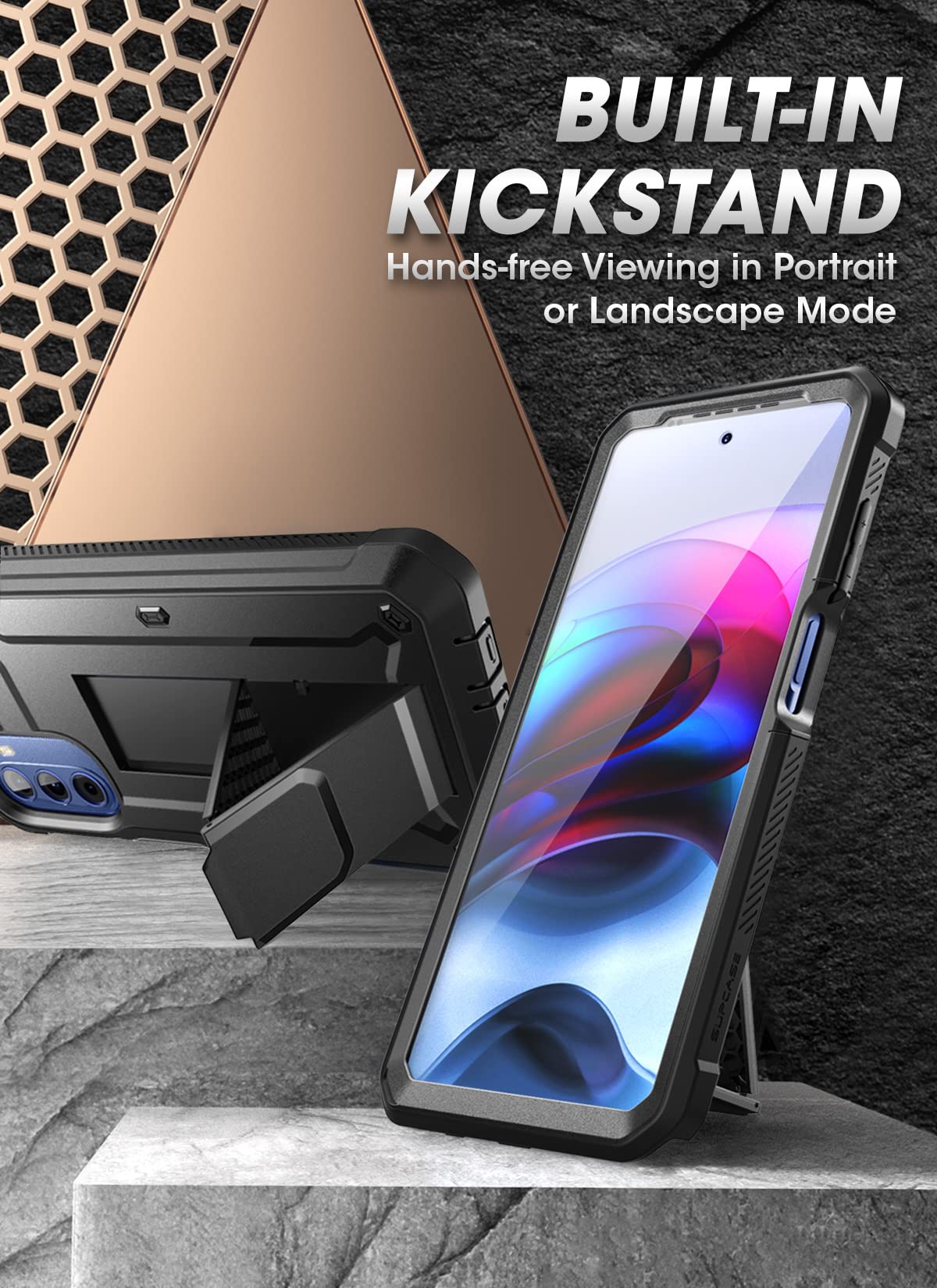 Foto 4 pulgar | Funda Para Teléfono Supcase Unicorn Beetle Pro Moto G Stylus 5g - Venta Internacional.