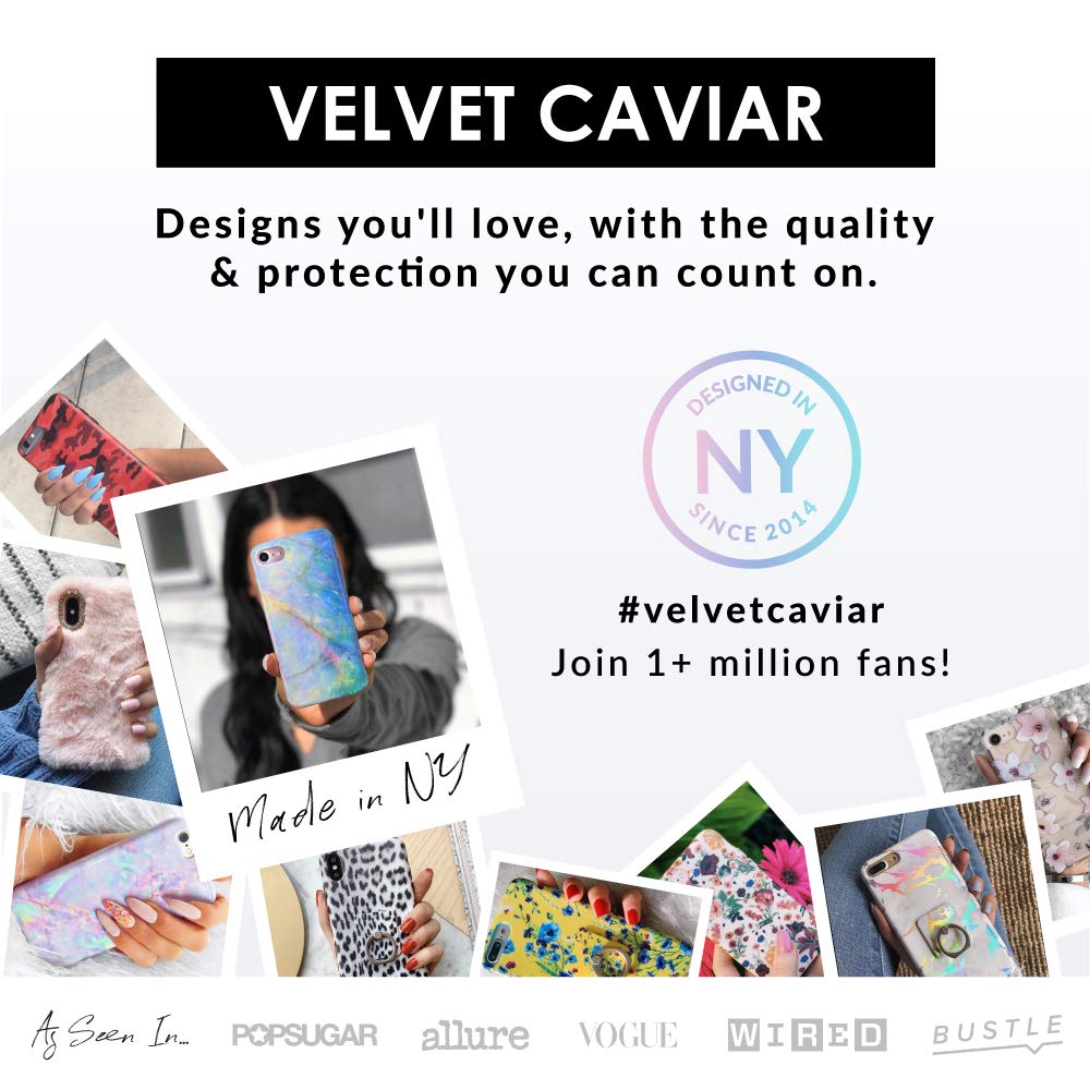 Foto 8 pulgar | Funda De Teléfono Velvet Caviar Para Iphone 12/12 Pro, Holográfica, Azul - Venta Internacional.