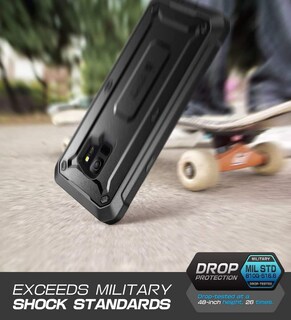 Foto 3 | Funda Supcase Unicorn Beetle Pro Rugged Galaxy S9 Negra - Venta Internacional.