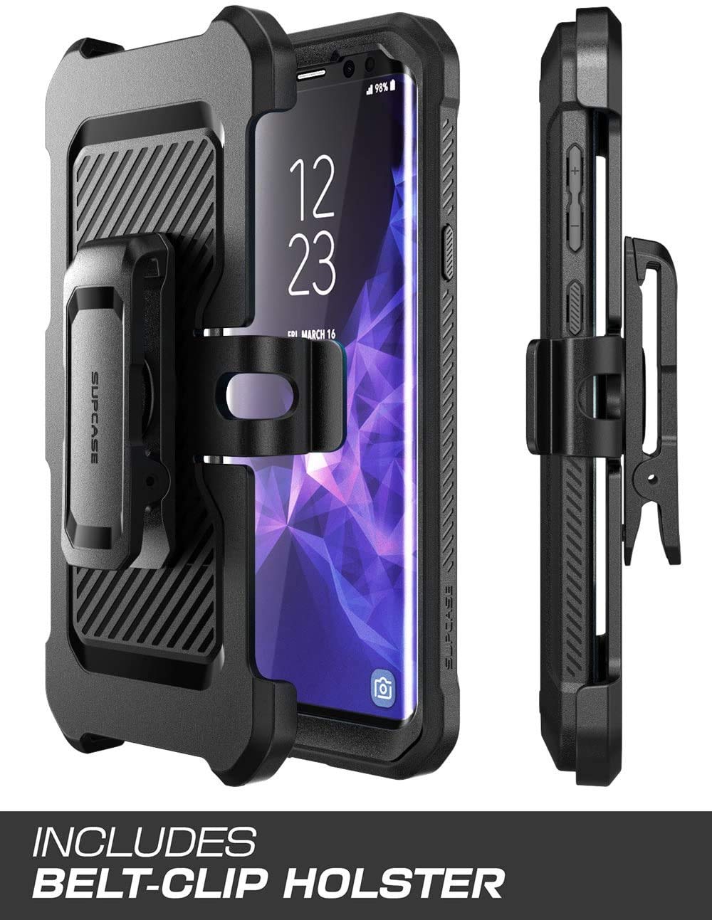 Foto 5 pulgar | Funda Supcase Unicorn Beetle Pro Rugged Galaxy S9 Negra - Venta Internacional.