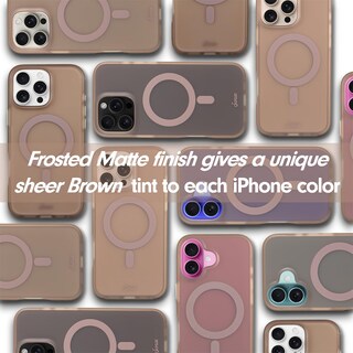 Foto 2 | Funda De Teléfono Sonix Para Iphone 16 Pro Magsafe 3m Drop Test Brown - Venta Internacional.