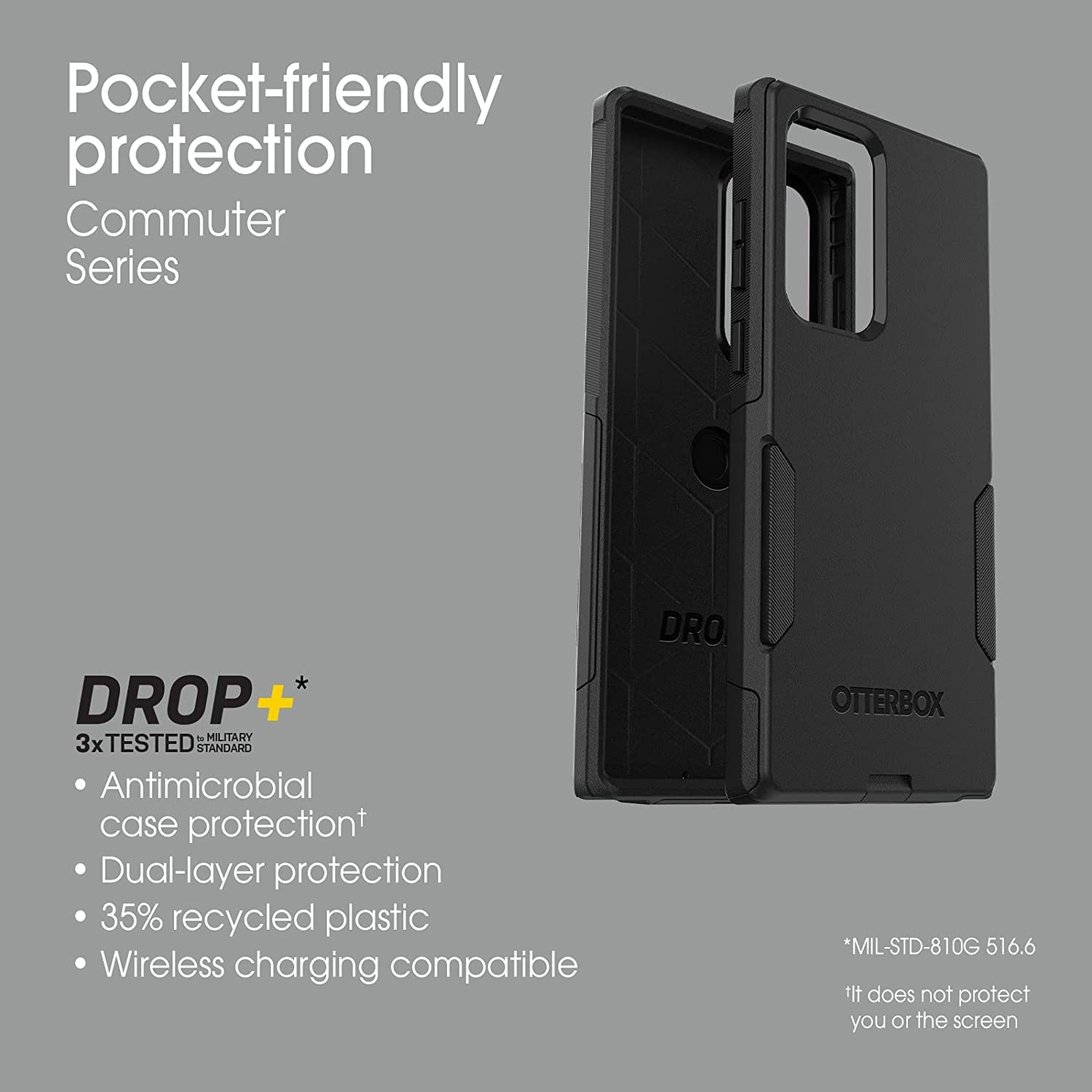 Foto 7 pulgar | Funda Otterbox Commuter Series Para Samsung Galaxy S22 Ultra - Venta Internacional.