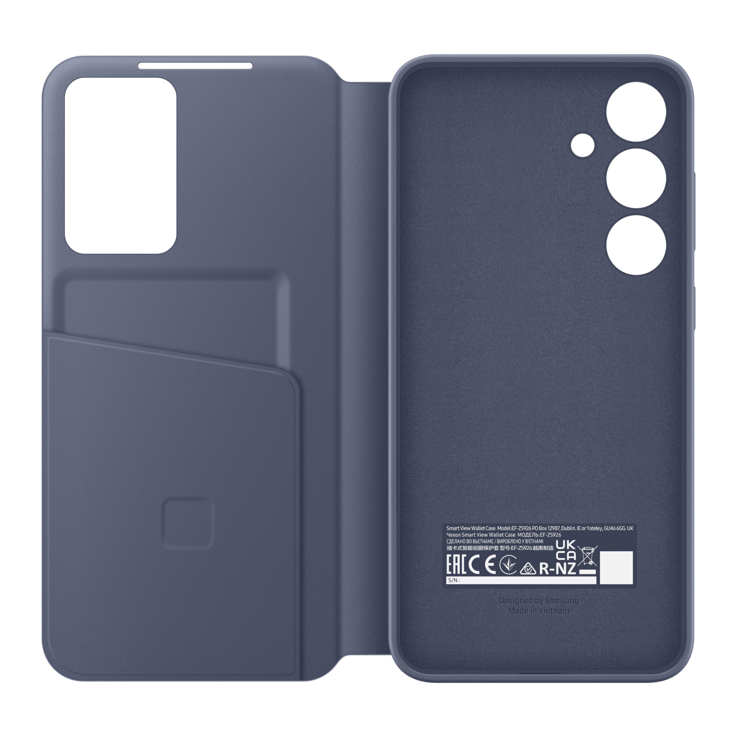 Foto 6 pulgar | Funda Para Teléfono Samsung Galaxy S24+ Plus S-view Wallet Violet - Venta Internacional.