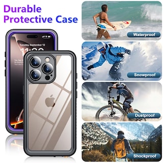 Foto 5 | Funda Impermeable Temdan Compatible Con Iphone 16 Pro Max - Venta Internacional.