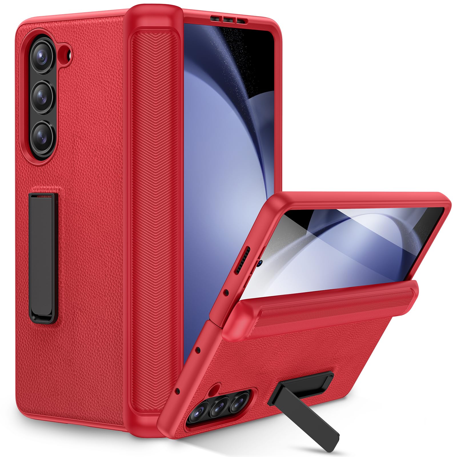 Foto 1 | Funda De Teléfono Ruky Para Samsung Galaxy Z Fold 5 5g Con Soporte - Venta Internacional.