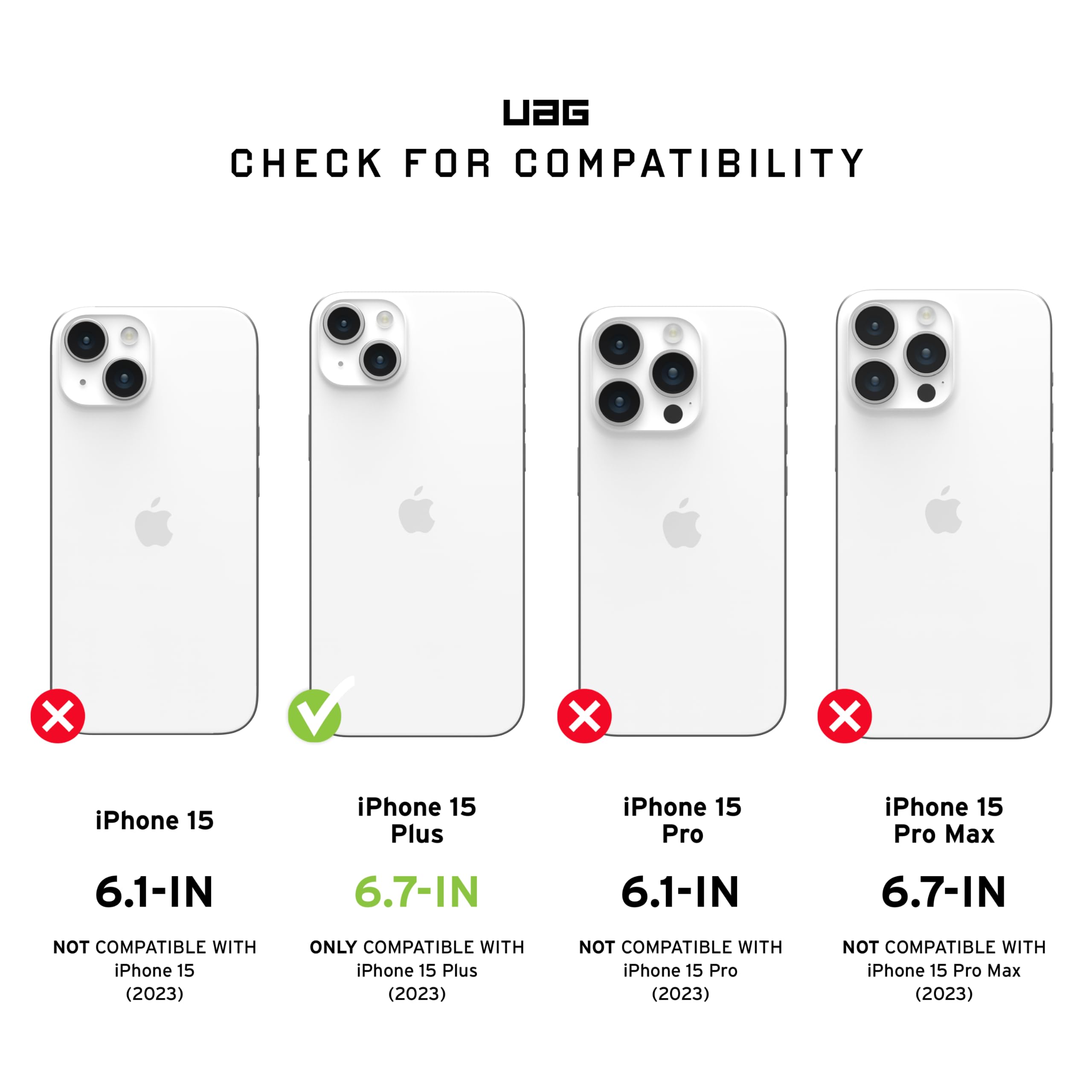 Foto 3 pulgar | Funda Urban Armor Gear Uag Monarch Pro Carbon Para Iphone 15 Plus - Venta Internacional.