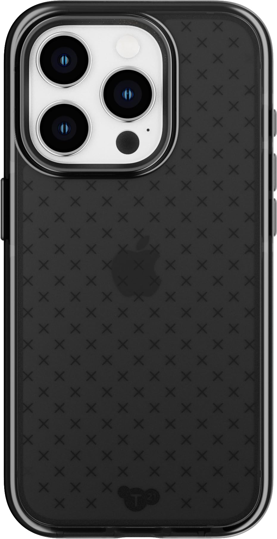 Foto 2 pulgar | Funda Tech21 Evo Check Para Iphone 15 Pro, Color Ahumado Y Negro - Venta Internacional.
