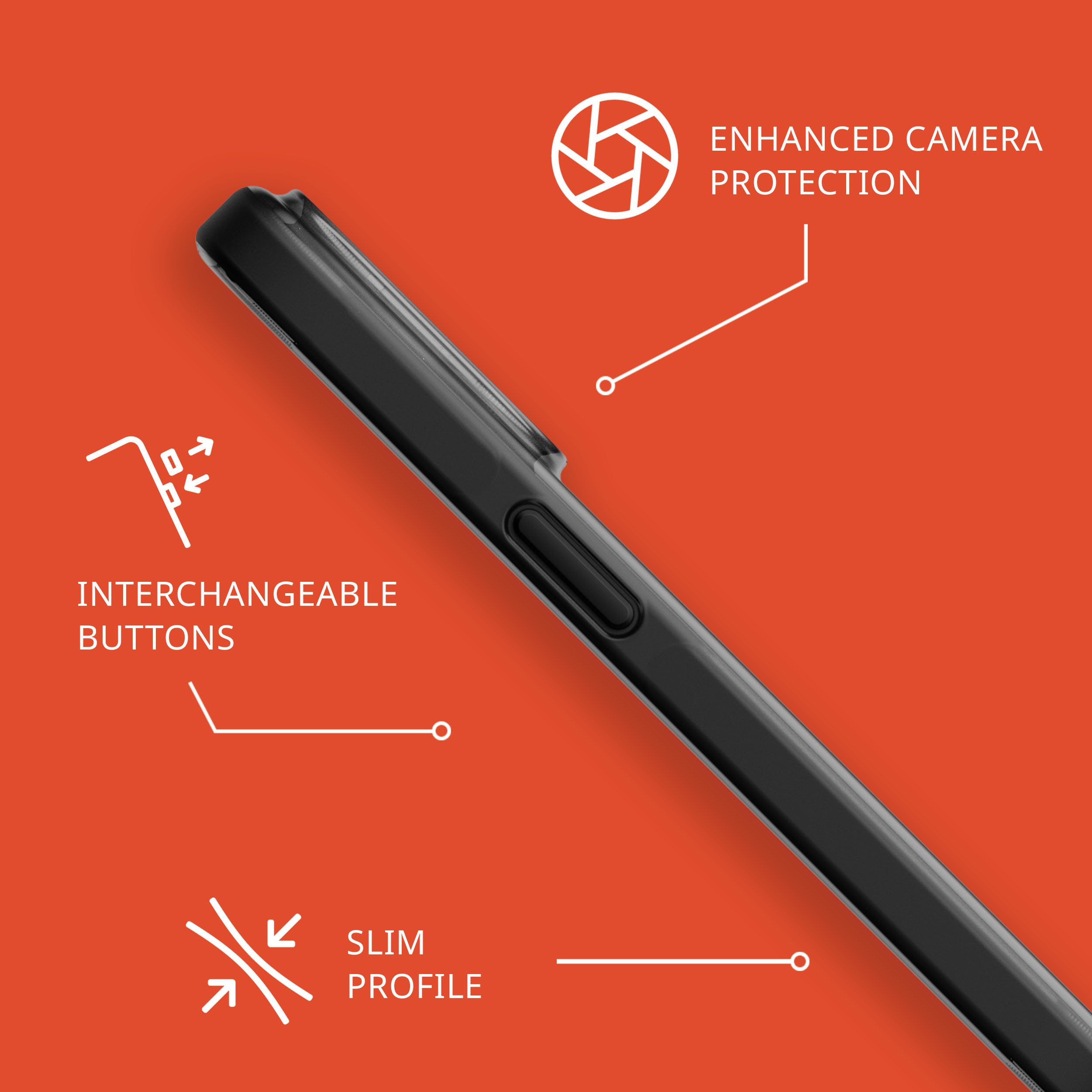 Foto 5 | Funda Tech21 Evo Check Para Iphone 15 Pro, Color Ahumado Y Negro - Venta Internacional.