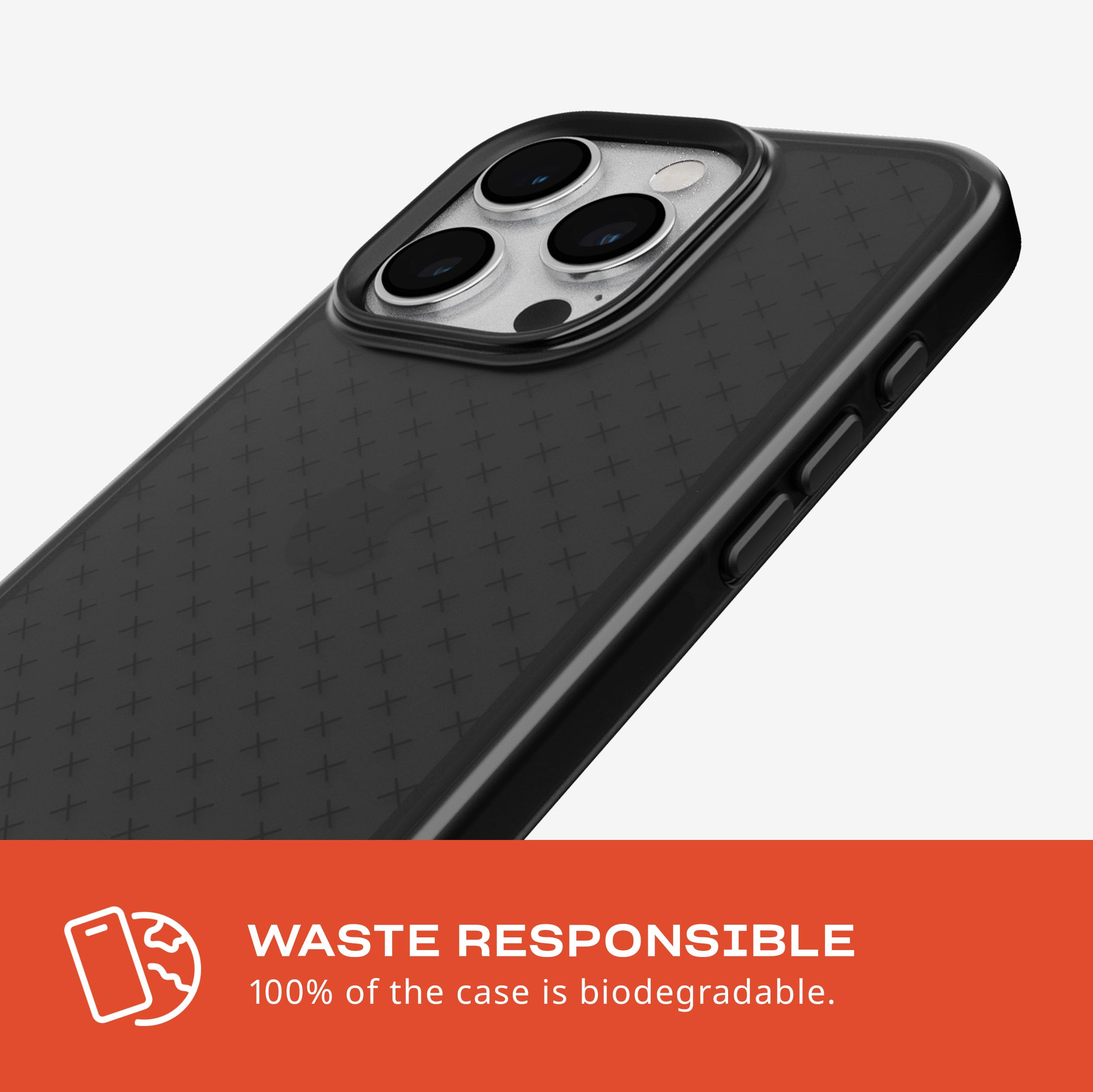Foto 6 | Funda Tech21 Evo Check Para Iphone 15 Pro, Color Ahumado Y Negro - Venta Internacional.