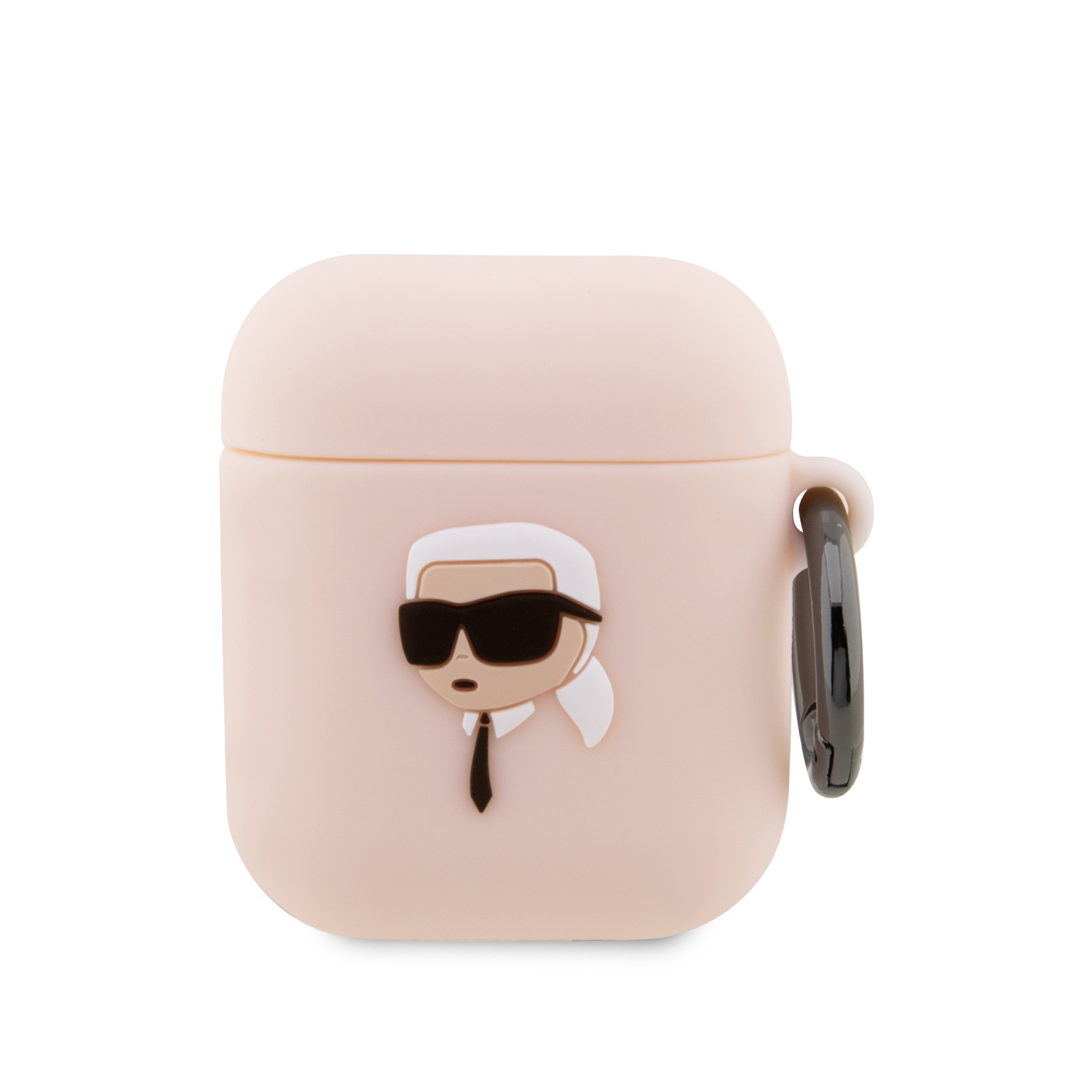 Foto 2 pulgar | Funda Karl Lagerfeld Silicón Airpods 1/2 - Rosa Original