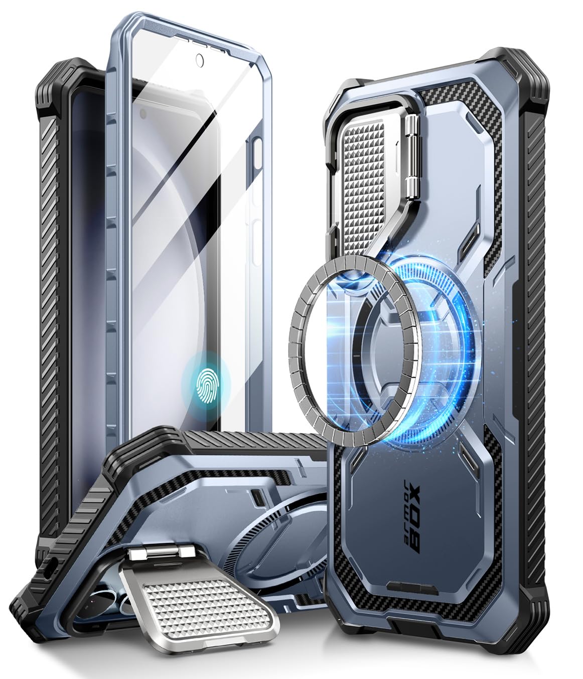 Funda De Teléfono I-blason Armorbox Para Samsung Galaxy S24+ Azul - Venta Internacional.