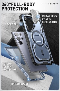 Foto 3 | Funda De Teléfono I-blason Armorbox Para Samsung Galaxy S24+ Azul - Venta Internacional.