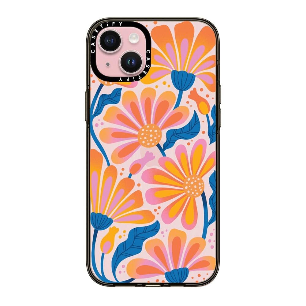 Funda De Teléfono Casetify Compact Para Iphone 15 Plus Lazy Daisy - Venta Internacional.