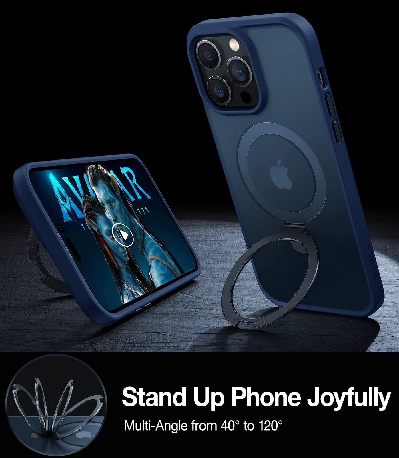 Foto 4 | Funda De Teléfono Torras Upro Ostand Magnetic Para Iphone 13 Pro Max - Venta Internacional.