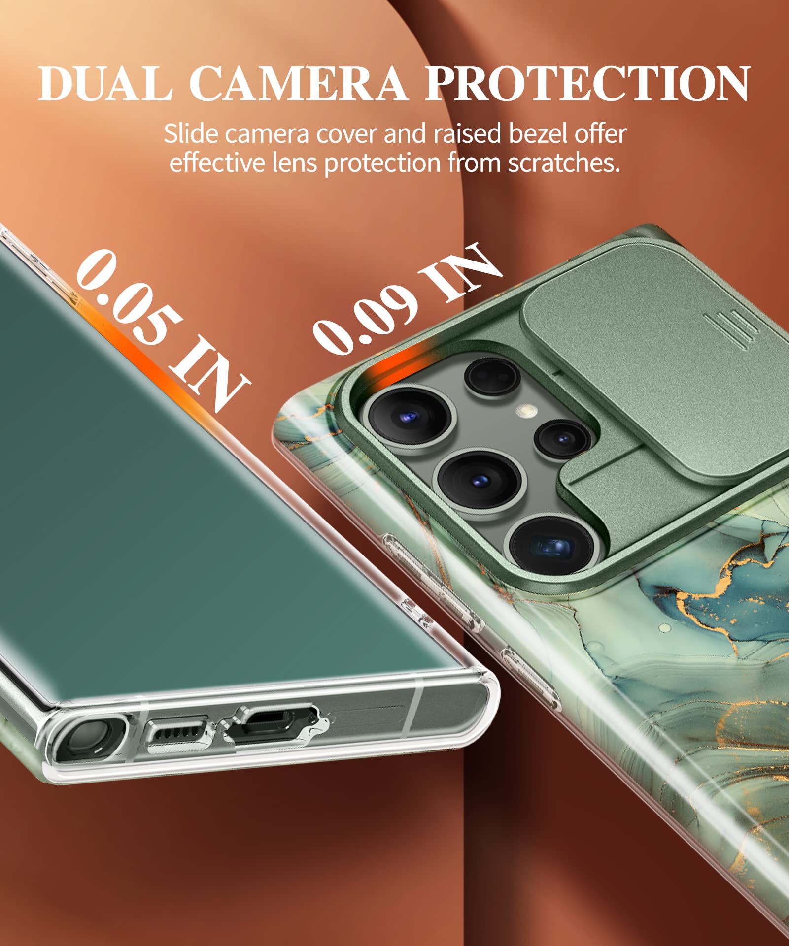 Foto 3 | Funda De Teléfono Gviewin Para Samsung Galaxy S23 Ultra 5g De 6.8 Pulgadas - Venta Internacional.