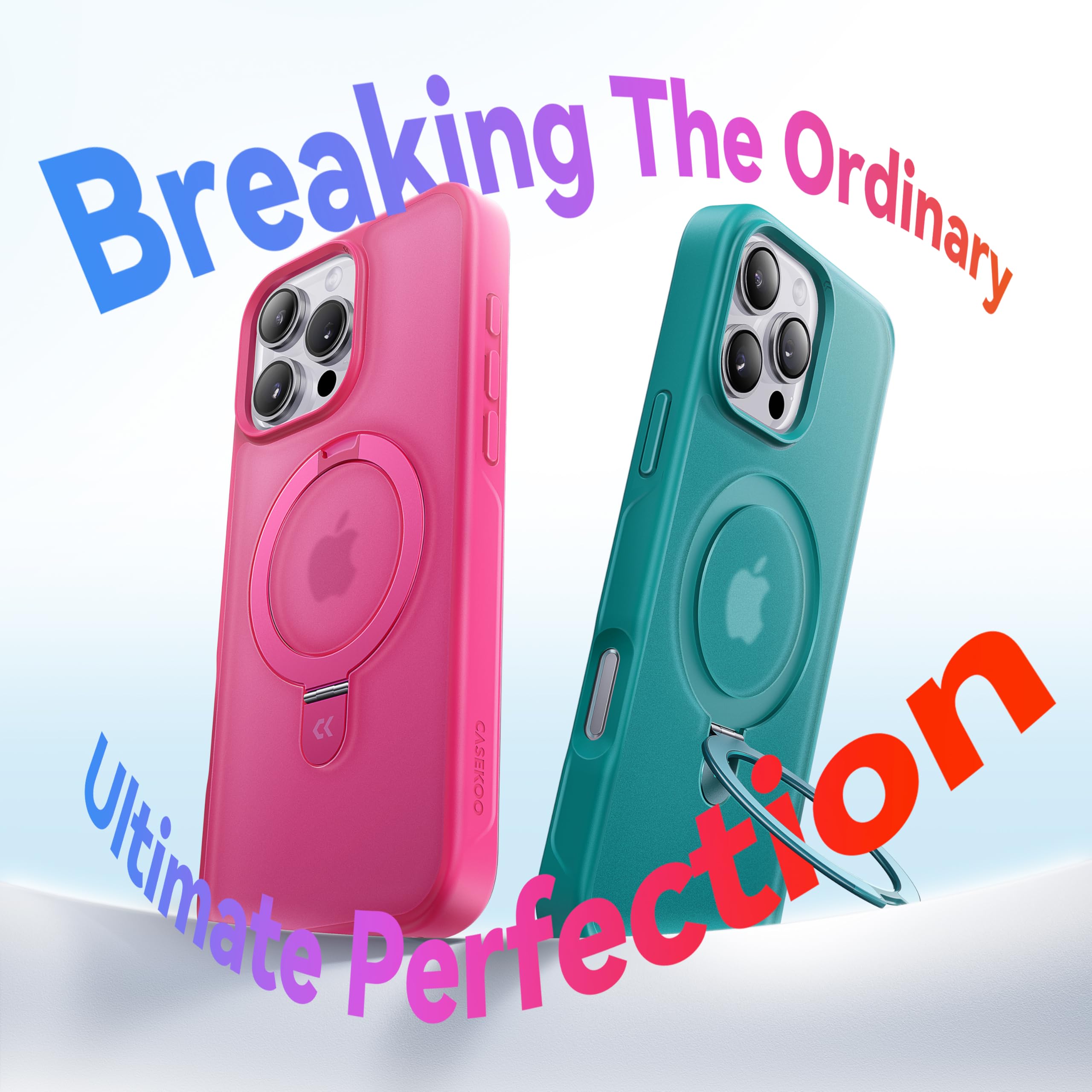 Foto 3 pulgar | Funda Casekoo Para Iphone 16 Pro Max Con Soporte Magnético - Venta Internacional.