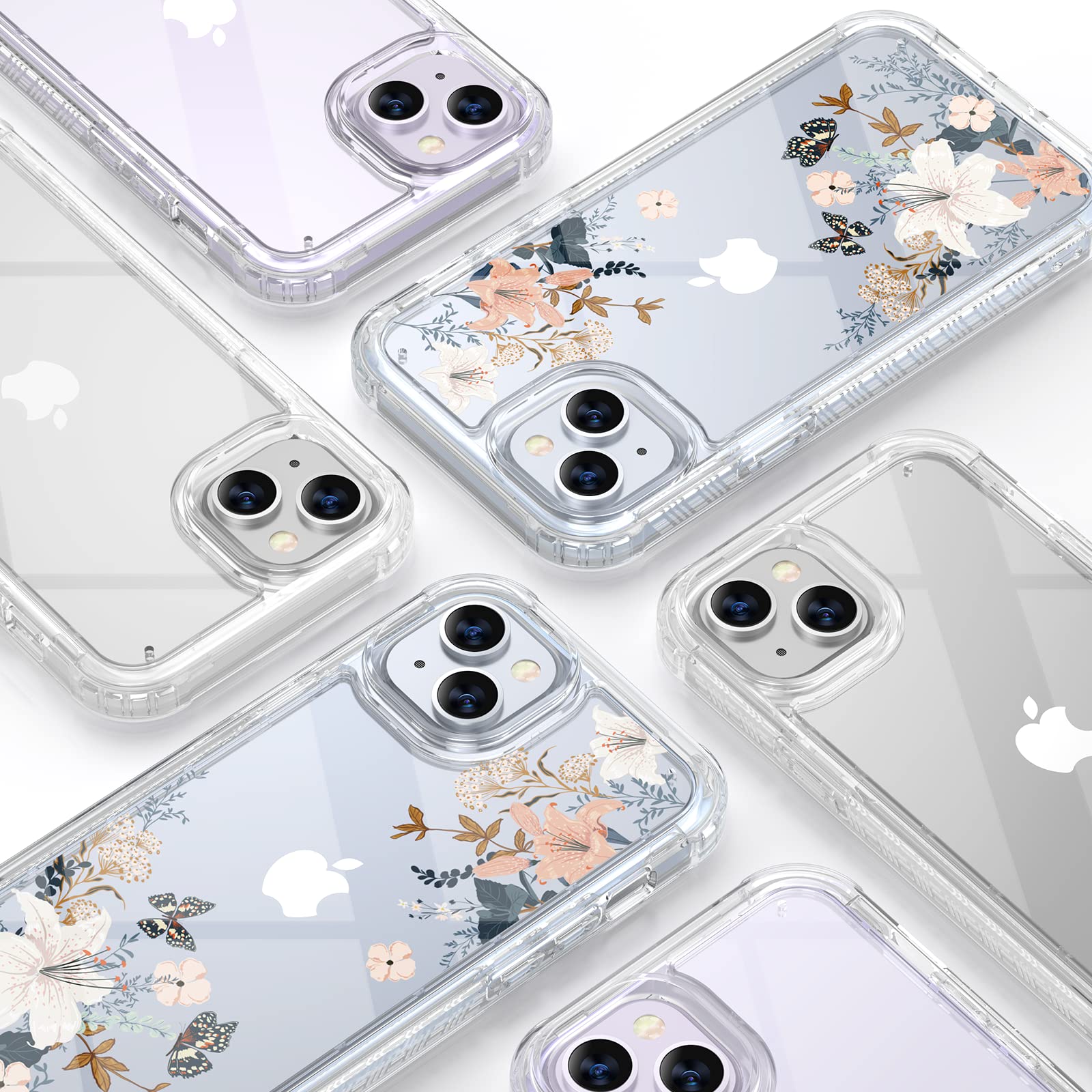 Foto 7 pulgar | Funda De Teléfono Diaclara Diseñada Para Iphone 14 6.1 Lily - Venta Internacional.