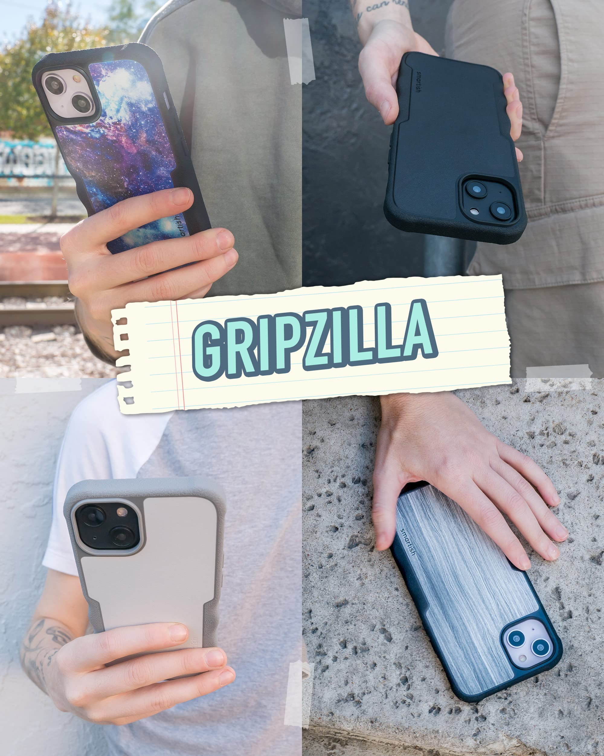 Foto 7 pulgar | Funda Magnética Protectora Smartish Gripzilla Para Iphone 14 - Venta Internacional.
