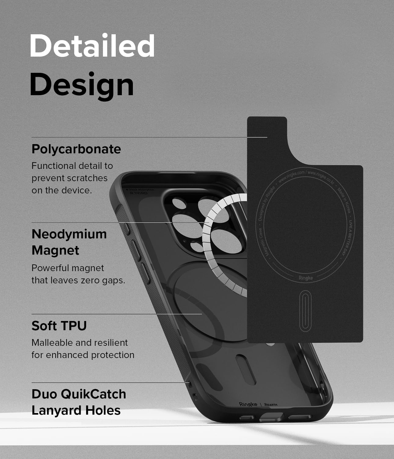Foto 7 pulgar | Funda Ringke Onyx Compatible Con Magsafe Para Iphone 15 Pro - Venta Internacional.