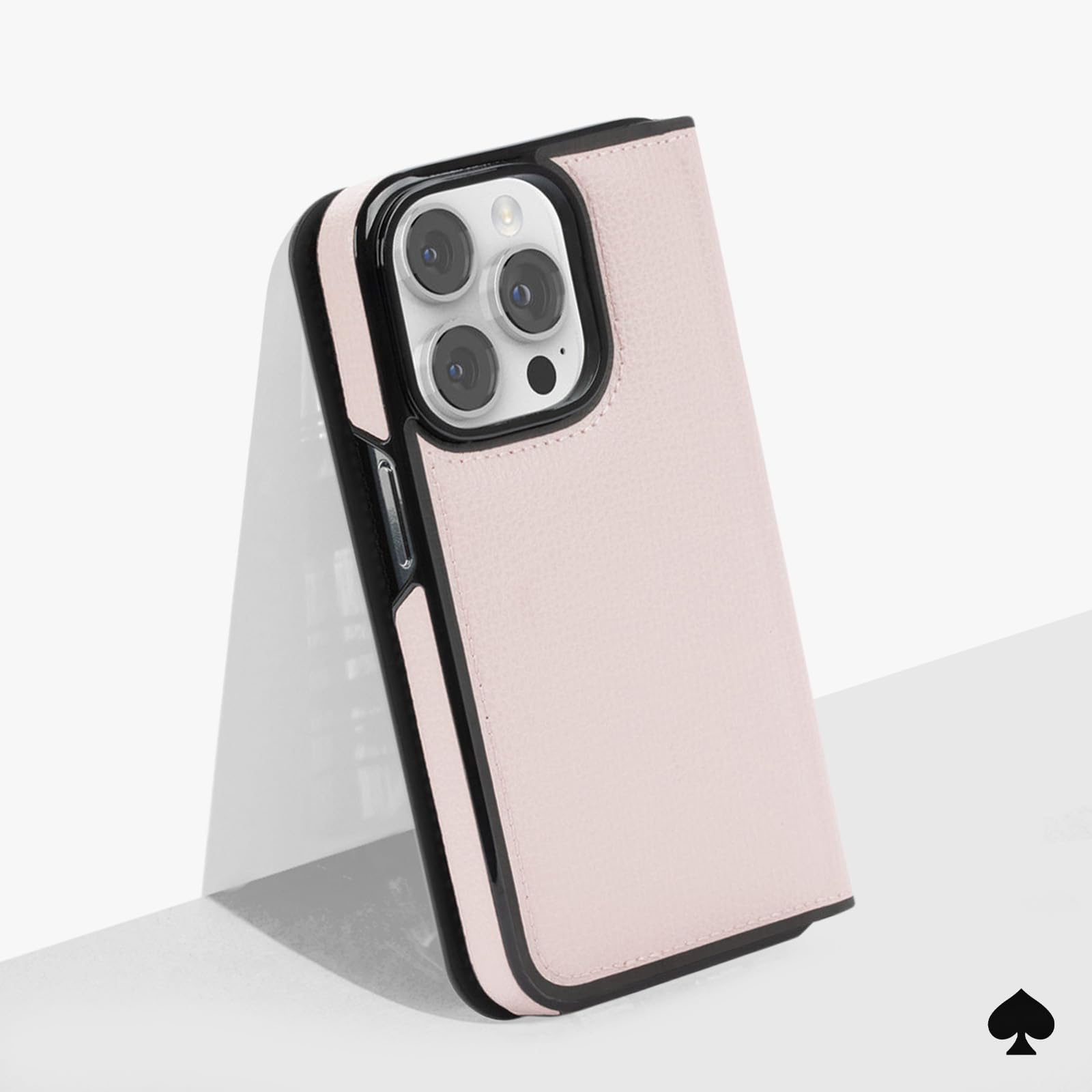 Foto 7 pulgar | Funda Tipo Cartera Kate Spade New York Para Iphone 15 Pro, Color Negro - Venta Internacional.