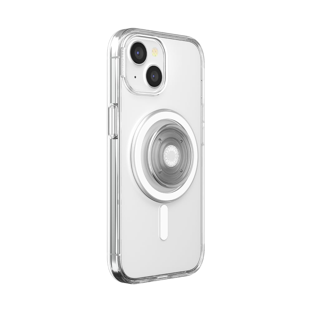 Foto 4 pulgar | Funda Popsockets Para Iphone 15 Con Empuñadura Redonda Transparente - Venta Internacional.