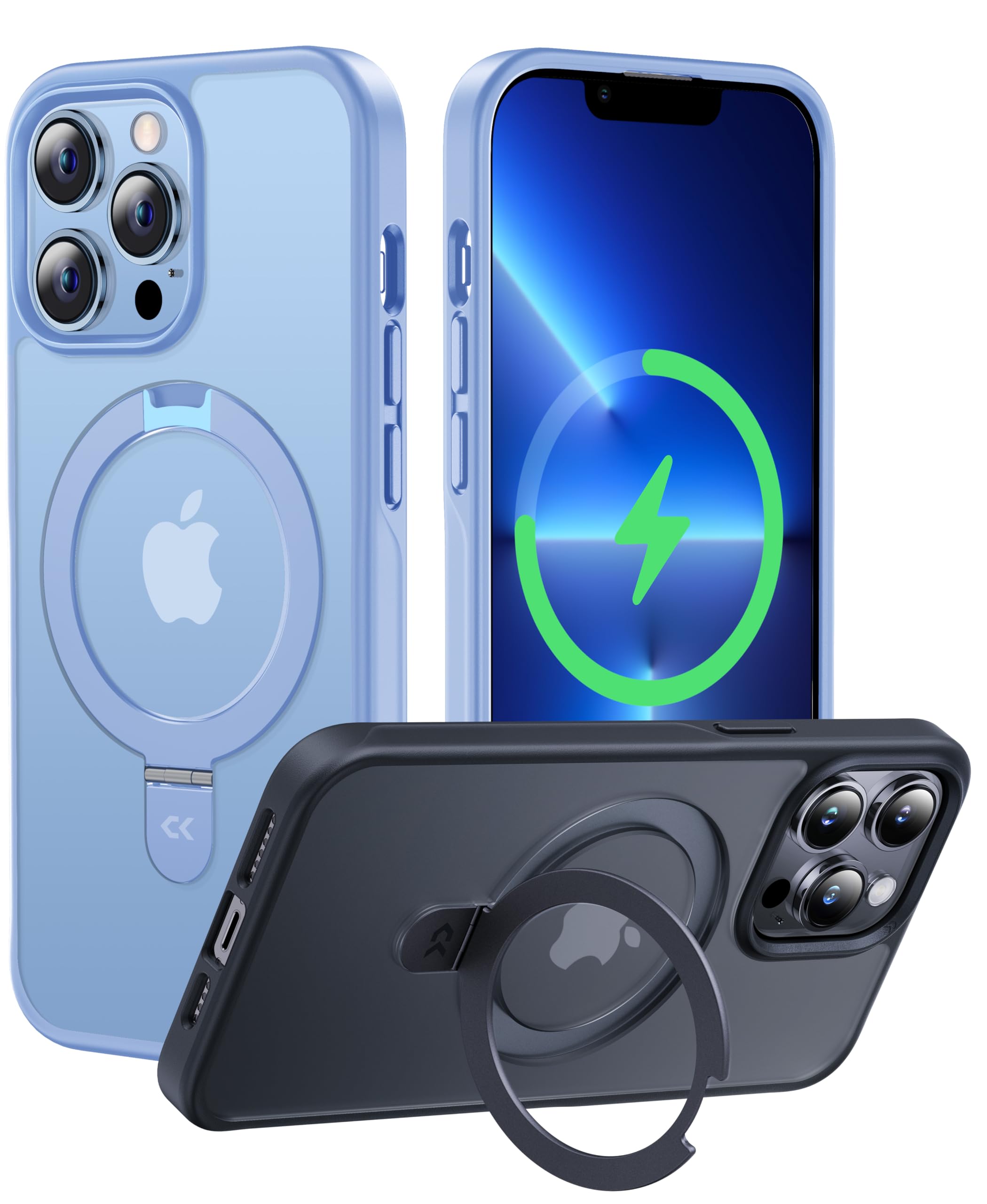 Foto 2 pulgar | Funda De Teléfono Casekoo Diseñada Para Iphone 13 Pro Con Soporte - Venta Internacional.