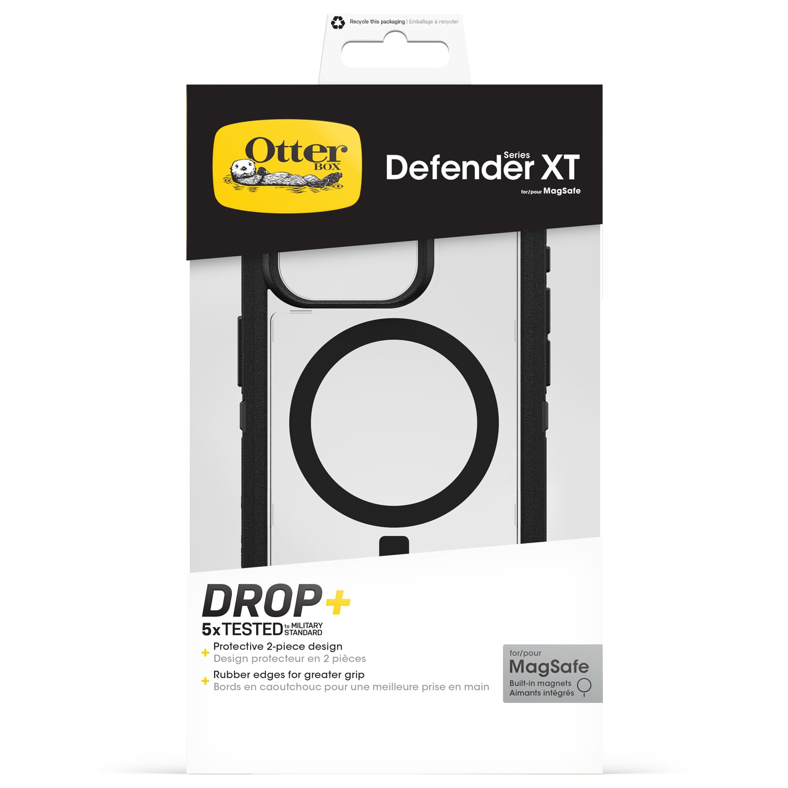 Foto 6 pulgar | Funda Otterbox Defender Xt Para Iphone 15 Pro Con Magsafe Clear - Venta Internacional.
