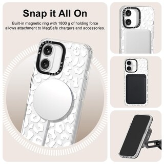 Foto 5 | Funda De Teléfono Mosnovo Compatible Con Iphone 16 White Leopard - Venta Internacional.