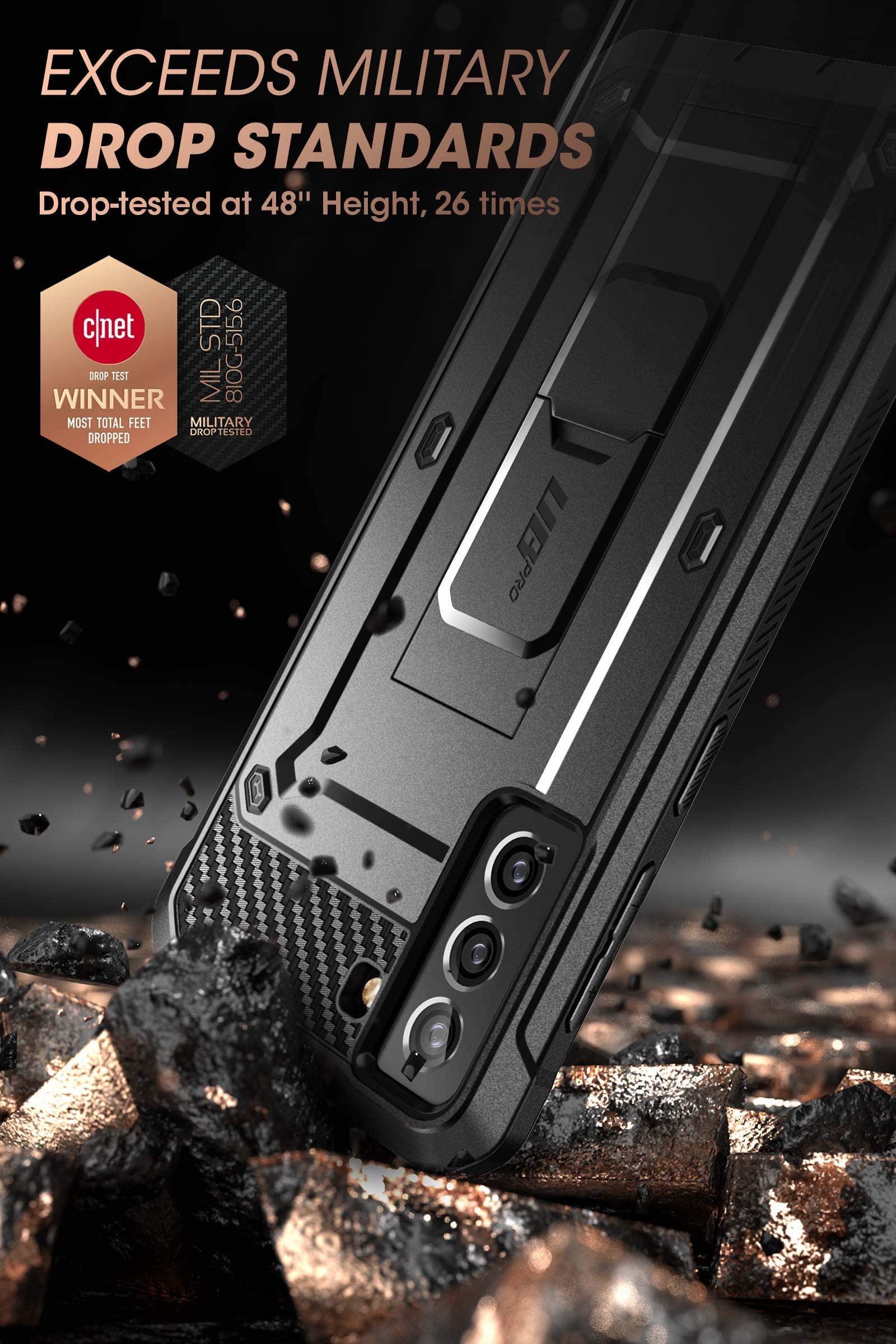 Foto 4 pulgar | Funda Supcase Unicorn Beetle Pro Para Samsung Galaxy S21 Fe 5g - Venta Internacional.