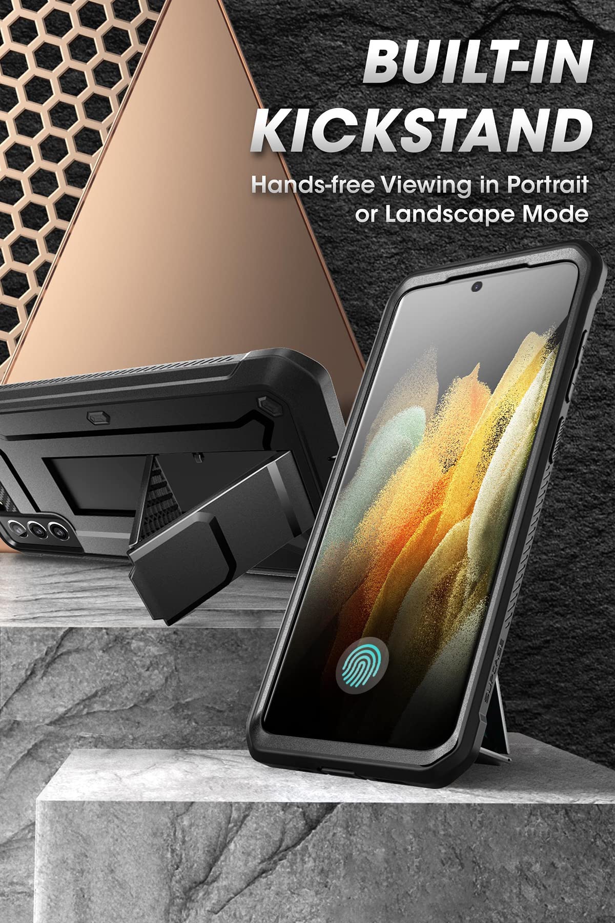 Foto 5 pulgar | Funda Supcase Unicorn Beetle Pro Para Samsung Galaxy S21 Fe 5g - Venta Internacional.